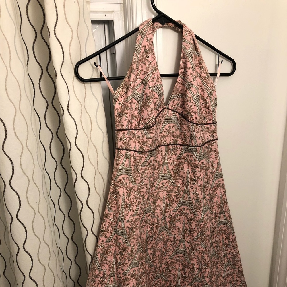 Eiffel Tower halter dress